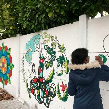 Programmes éducatifs Florence Billet Paris Colombie Arbre Fresque